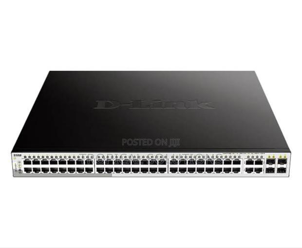 D-Link DGS-1210-52mp 48 Port 1000mbps Poe 4 Gigabit SFP