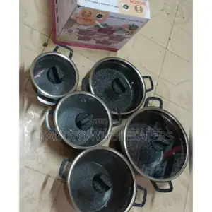 Original Black Granite 10pcs Sufurias, Bosch 10pcs Cookwares