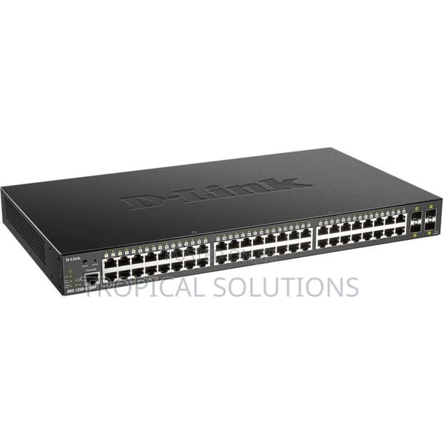 D-Link DGS-1250-52xmp 52port 1000base-T Poe Ports 4*10g SFP