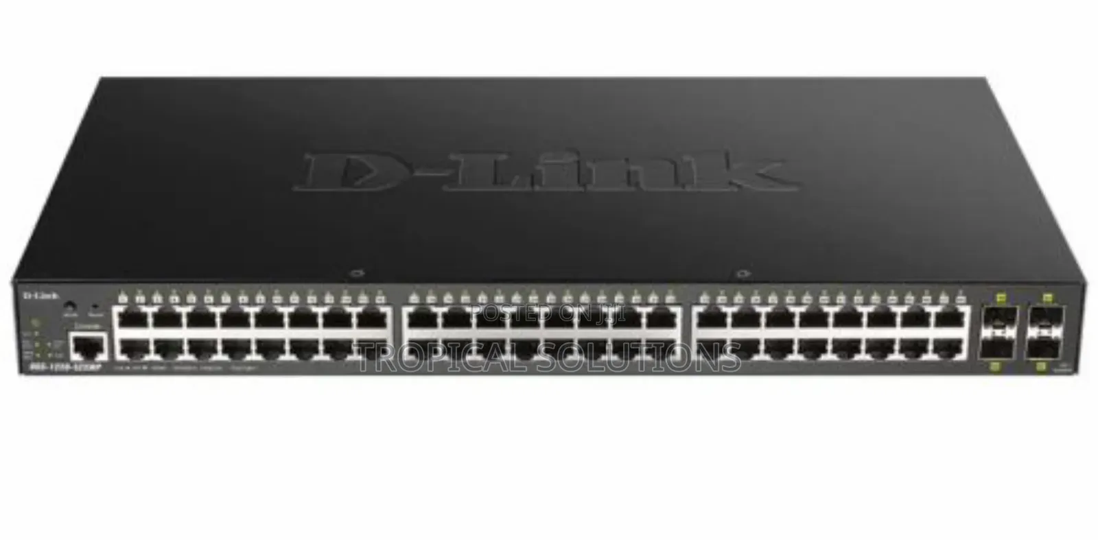 D-Link DGS-1250-52xmp 52port 1000base-T Poe Ports 4*10g SFP