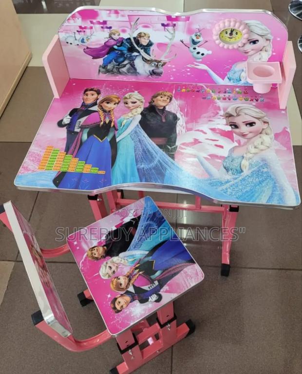 Adjustable Kids Study Table and Chair Children Desk - main view