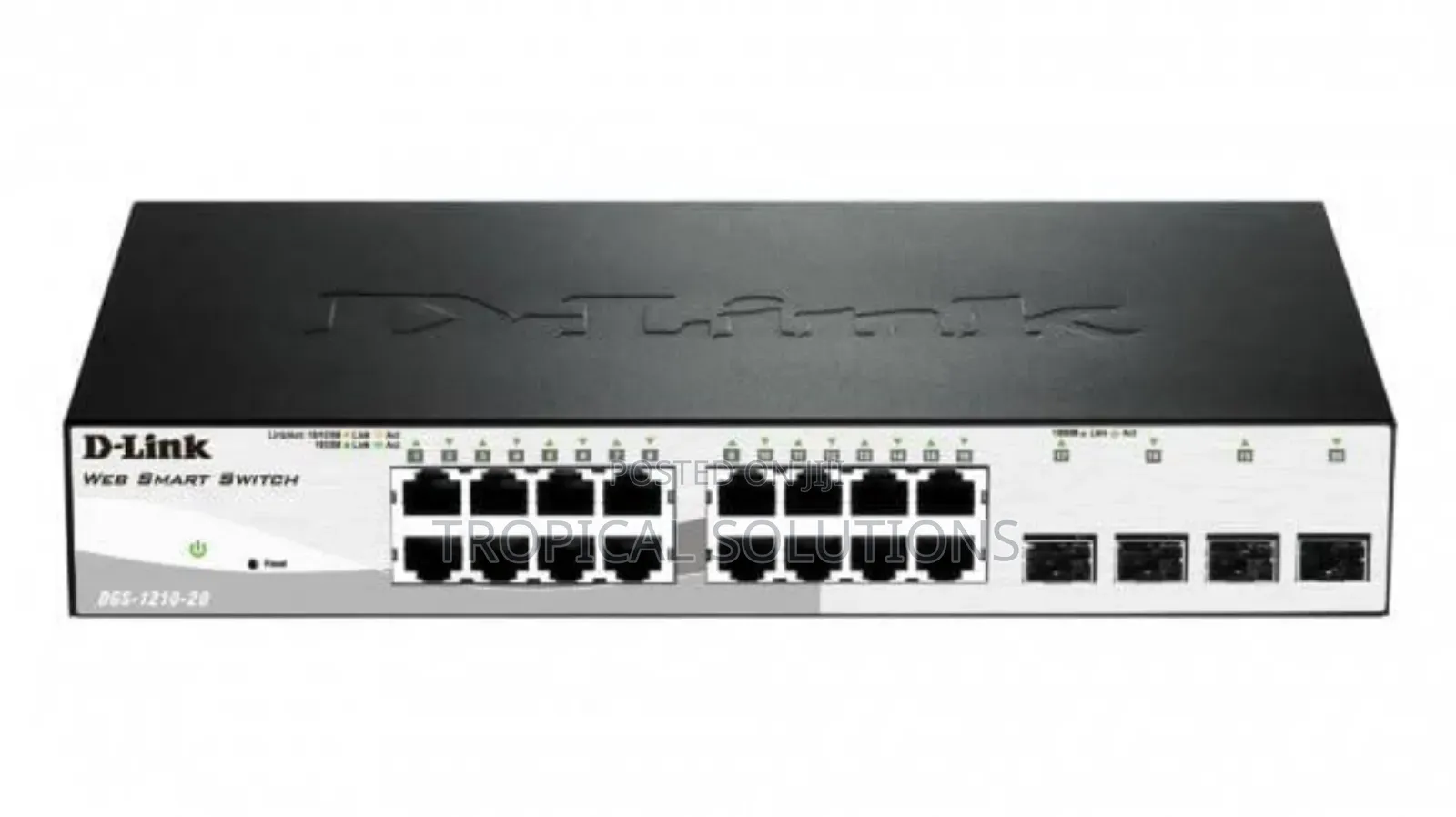 D-Link DGS-1210-/1000base-T Ports + 4