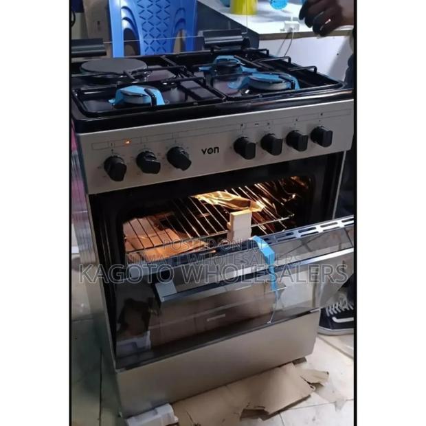 Color Silver - Von Cooker 60by60 With Turbo Fan.