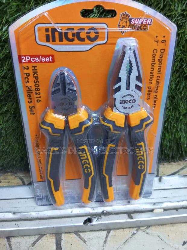Highly Available 2pcs Ingco Pliers Set - main view