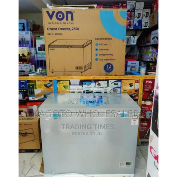 Model Vafc-250litres Von Freezer - main view
