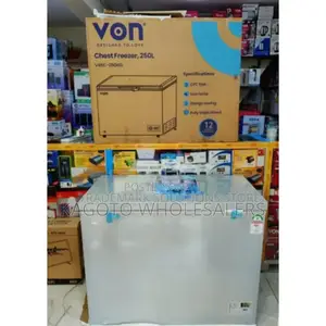 Colour Silver - Von 250litres Freezer. Freezer