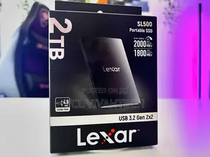 Lexar Sl500 Portable External SSD 2tb - Black