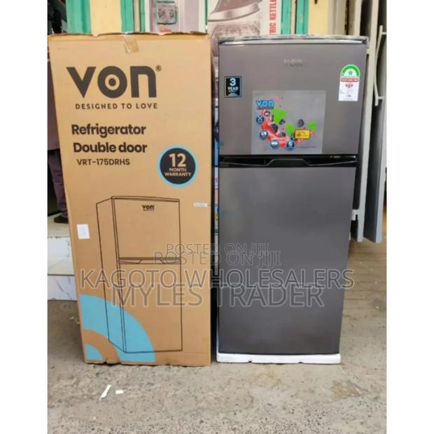 Colour Silver. Von 175litres Refrigerator