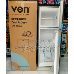 Double Door Big Von -- Von 334litres Fridge