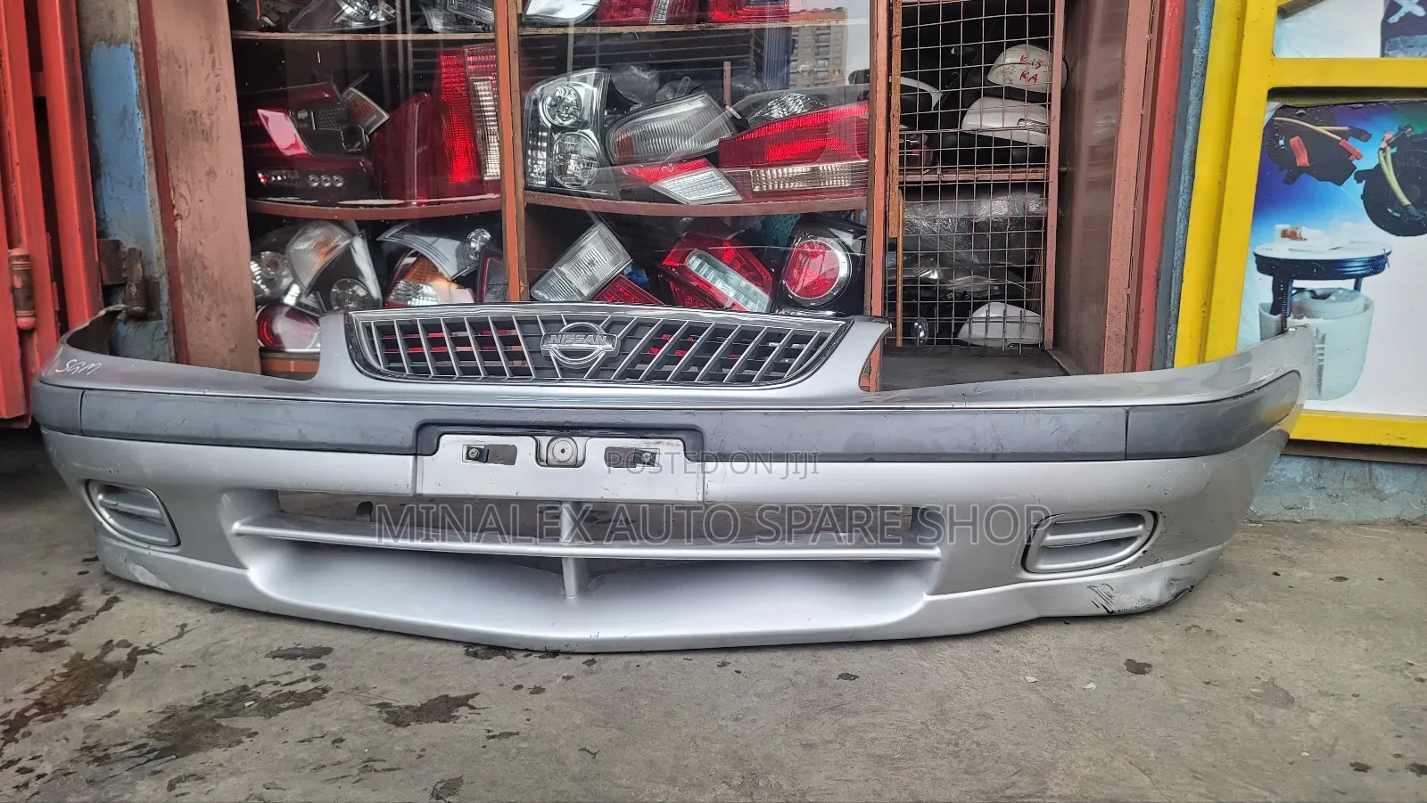 Nissan B15 Front Bumper  Complete With Covers