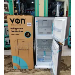 Colour Silver - Von 220litres Refrigerator. Fridge