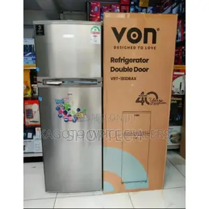 Colour Silver. - Von 181litres Fridge. Double Door
