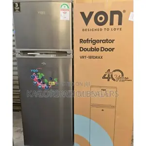 Restocked Big Von 181litres Refrigerator. No Frost.