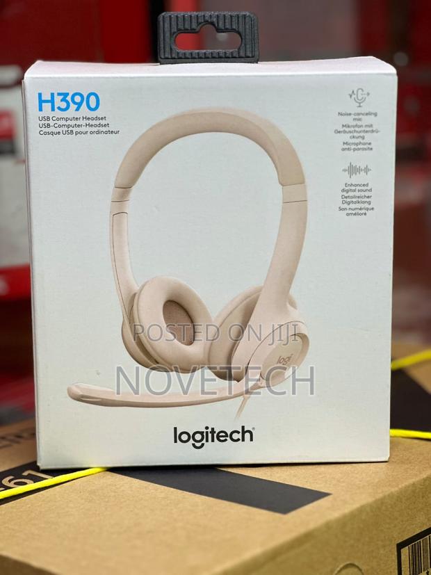 Logitech H390 Wired Headset for Pc/Laptop Noise Cancelli Mic - main view