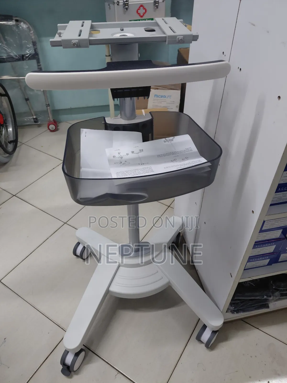 Patient Monitor Stand/Trolley.