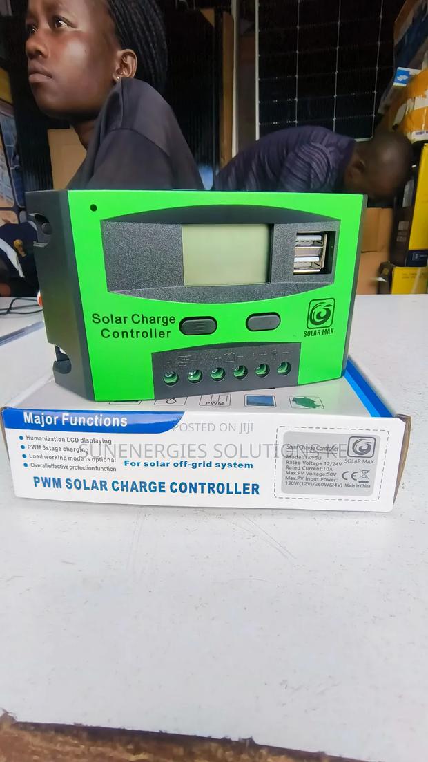 Solar Charge Controller - main view