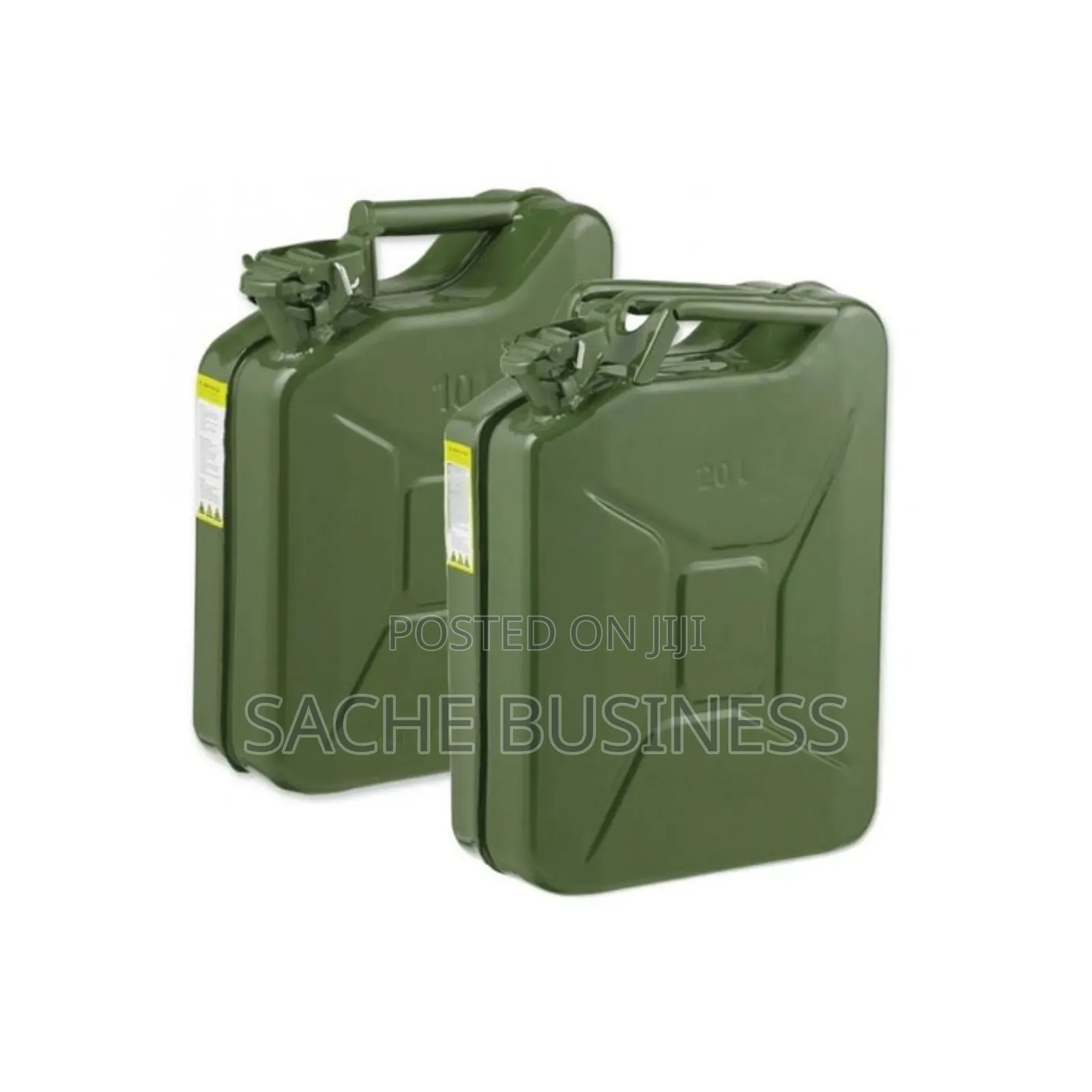 Green Fuel Jerry Can