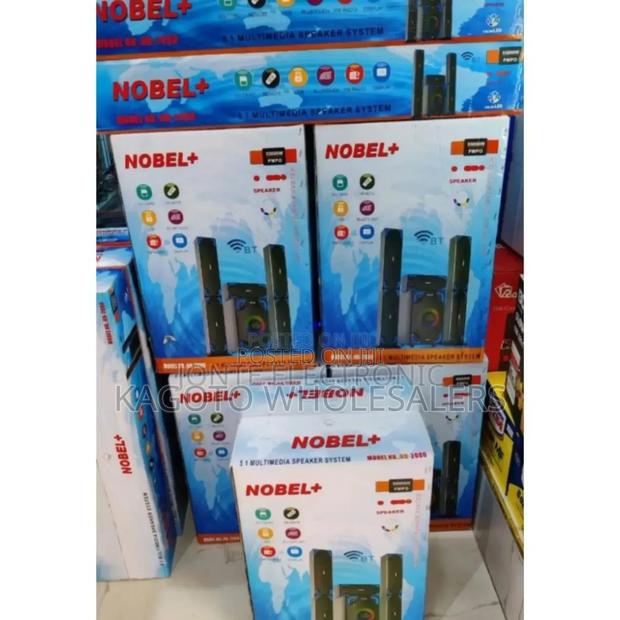 Restocked Woofer. Nobel 2080 Tall Boys 5speakers.