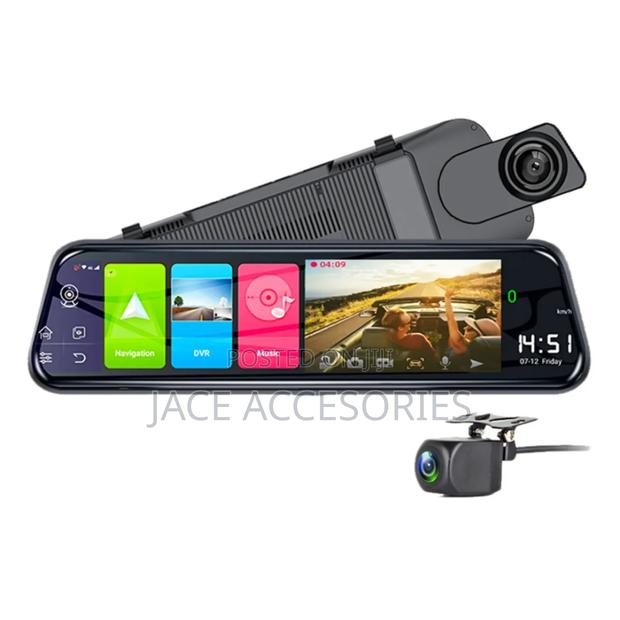 Android 10.1 Inch Touchscreen Dashcam Recorder - main view