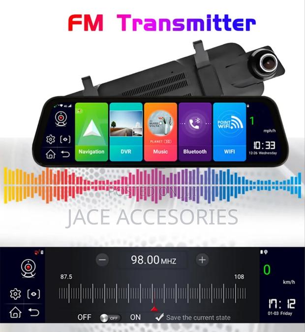 Android 10.1 Inch Touchscreen Dashcam Recorder - thumbnail 5
