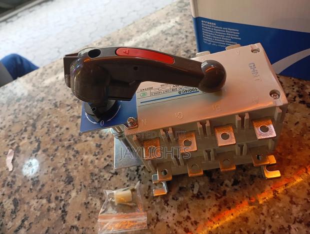 100a Ats Transfer Switch Manual Changeover Switch - main view