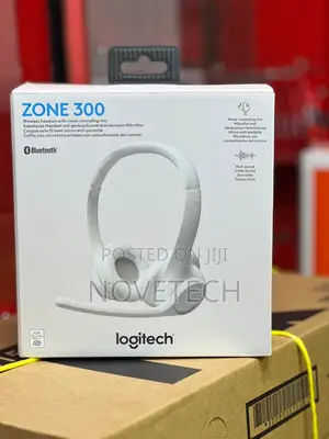 Logitech Zone 300 Wireless Headset With Noise-Canceling Mics