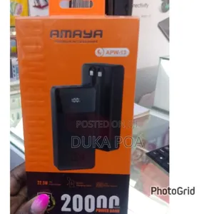 20000 Mah Amaya Powerbank 22.5w Pd Fast Charging Powerbank