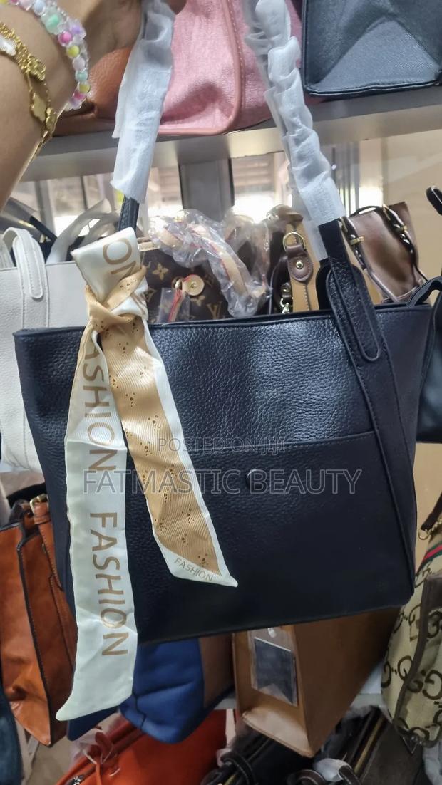 Black Tote Bag - main view