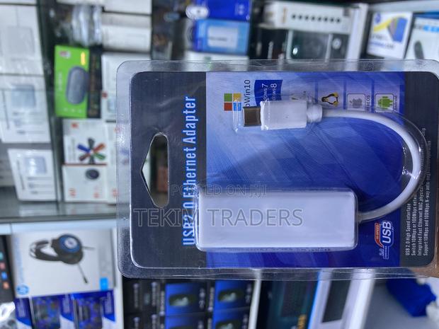 Usb 2.0 to Ethernet Adapter – Type C Plug Play - main view