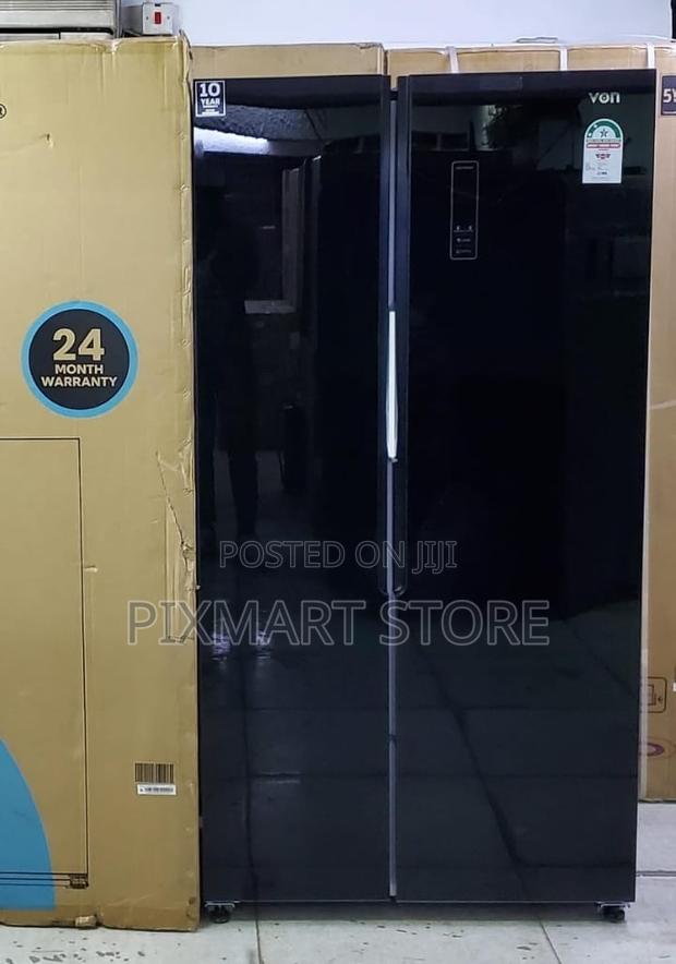 Von 429l Side by Side Refrigerator – Large Efficient - main view