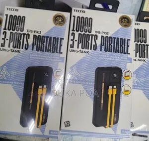 Tecno Powerbank 10000mah Ultra Tank Power Banks