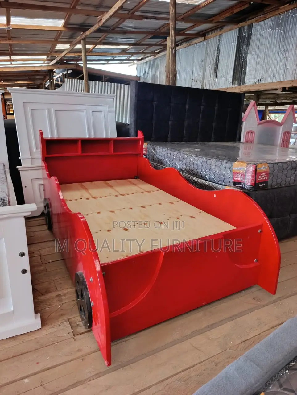 Red New Modern Baby Couch