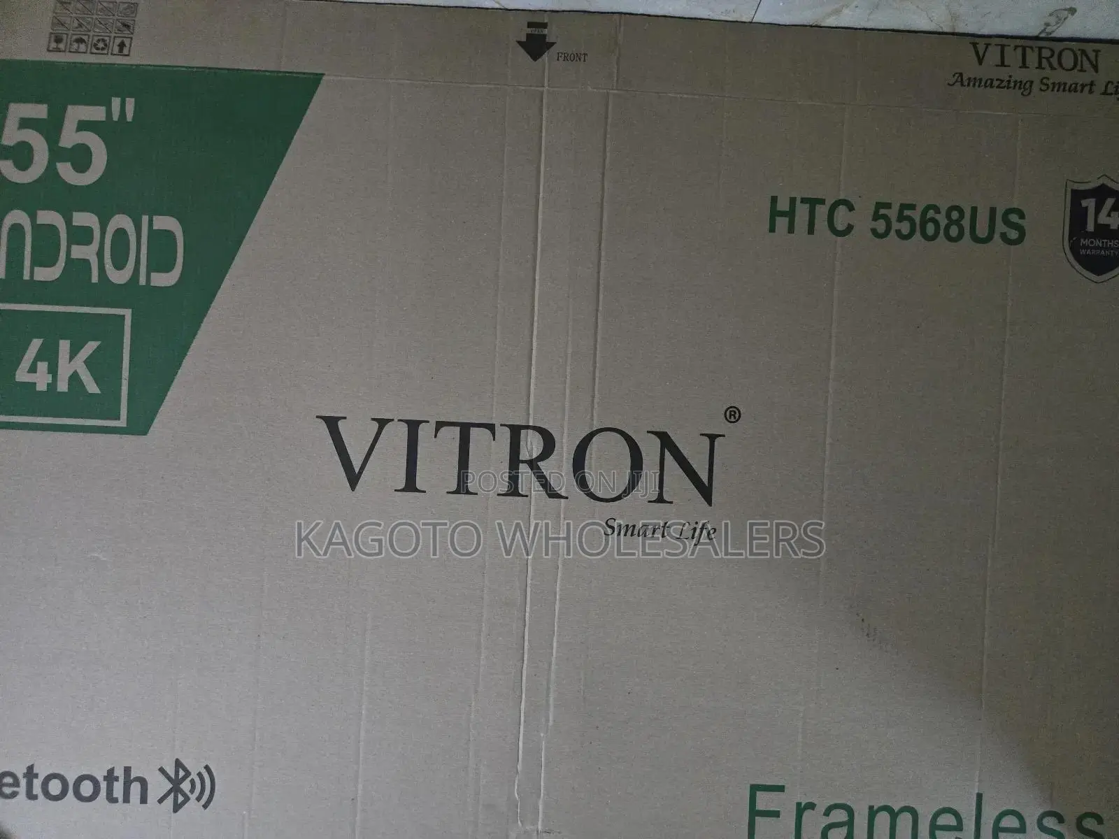 Vision Vidaa 75inches Smart Tv