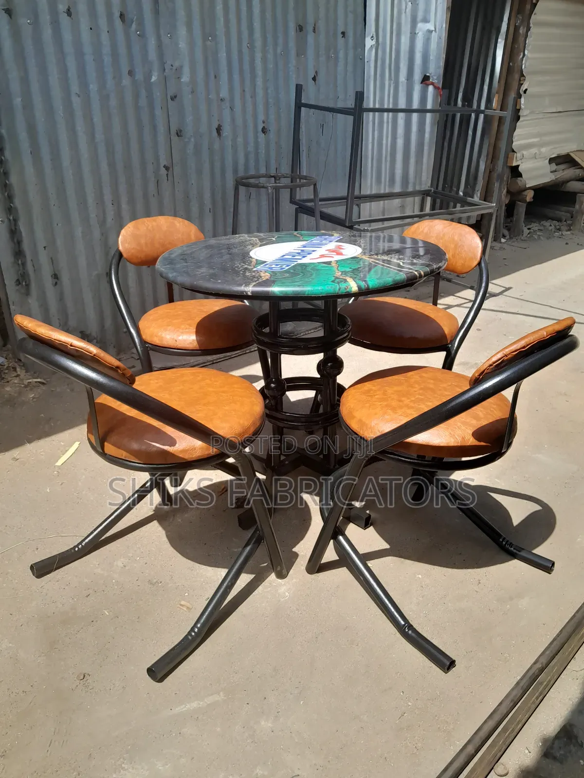 Restaurant Low Chairs and Table