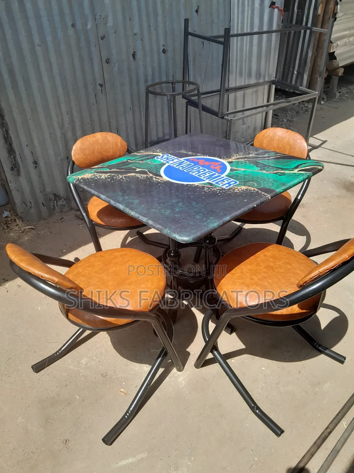 Restaurant Low Chairs and Table