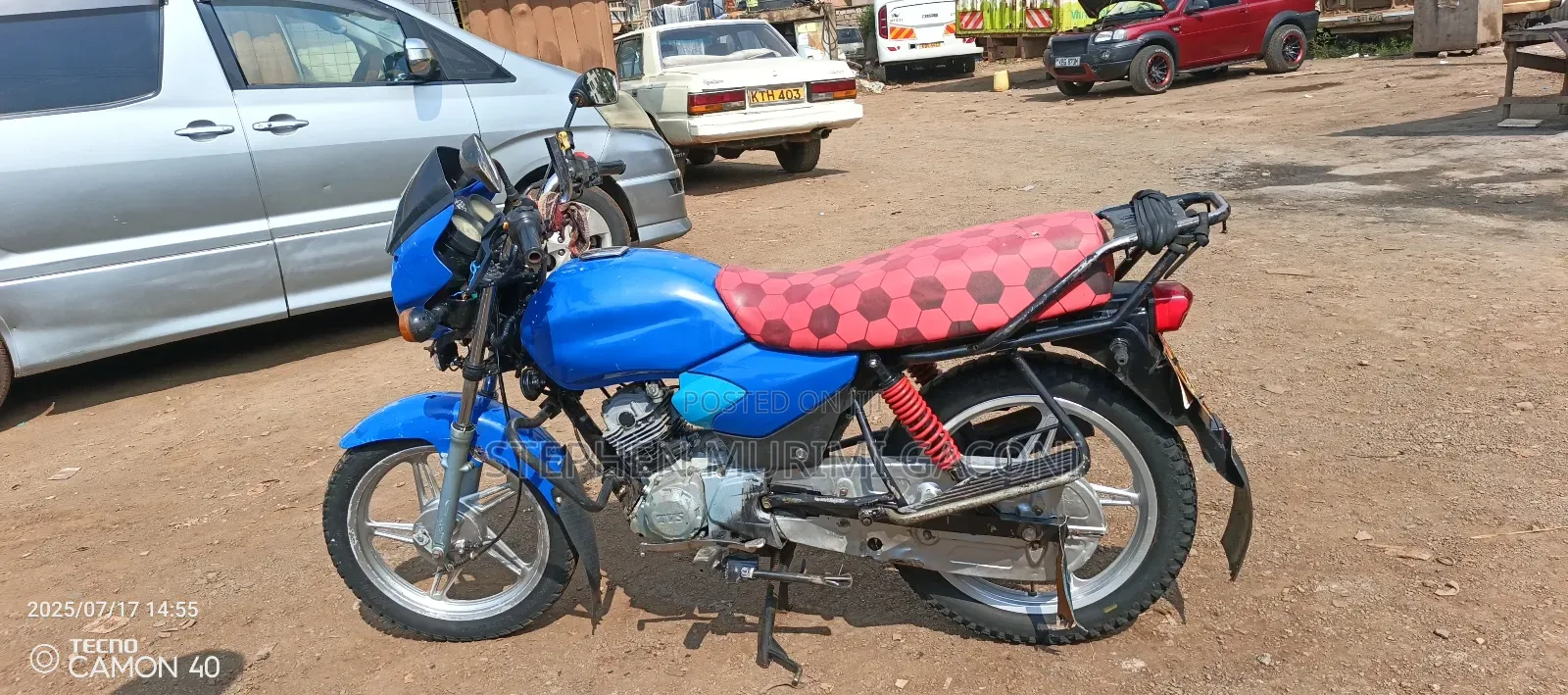 TVS HLX Plus ES 2019 Blue