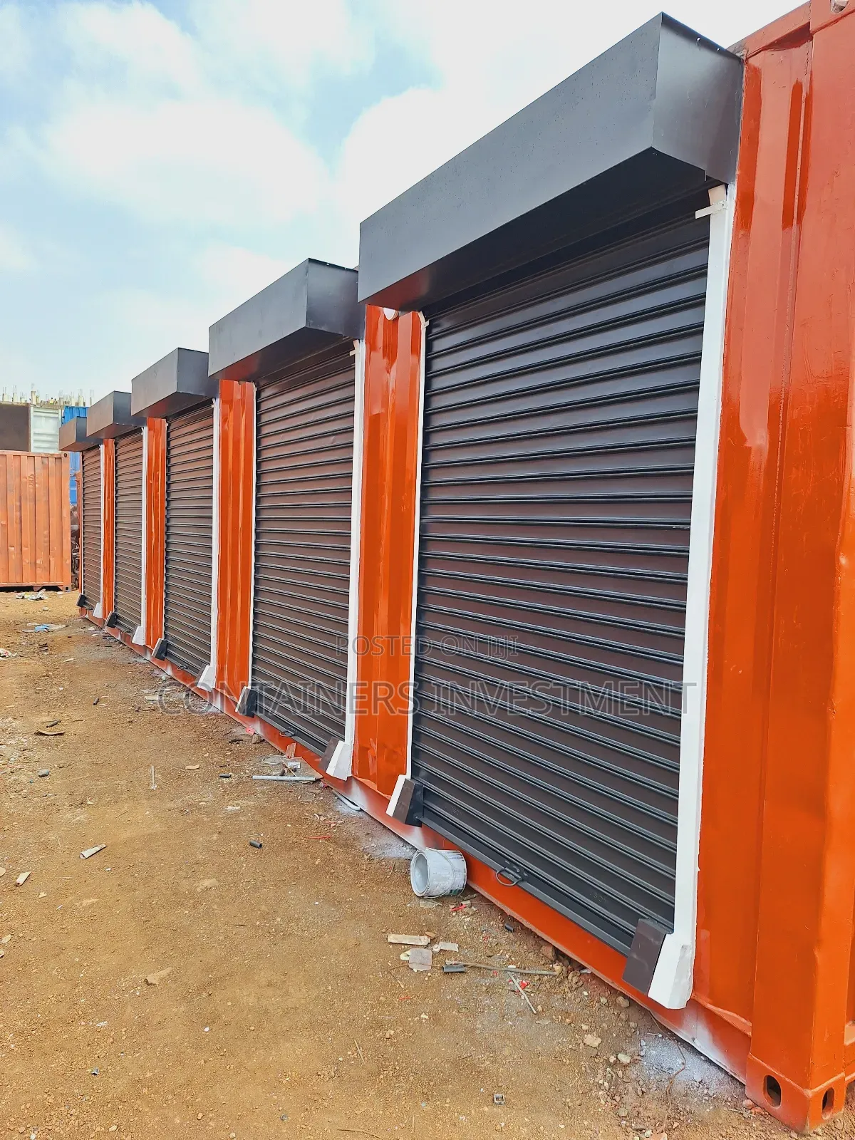 40ft Container Stalls-Fully Fitted With Ventilation, Wiring.