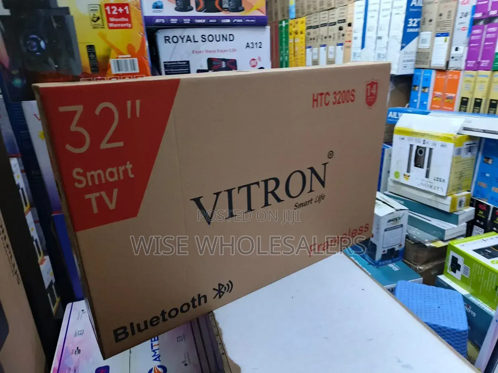 Vitron 32′′ Smart Android Frameless With Bluetooth Tv