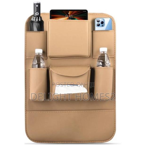 Car Back Seat Storage Bag With Dinning Tray_tt - main view