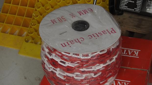 Caution Security Chain Link Barriers/ Plastic Chains - thumbnail 2