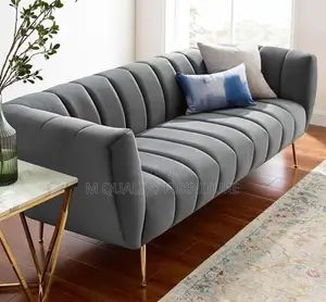 Gray 3 Seater Modernized Sofa