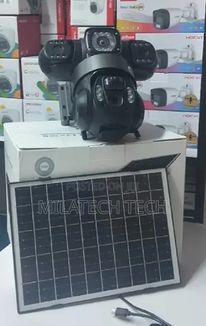 V380 Tripple Lens 4g Simcard PTZ Camera003332