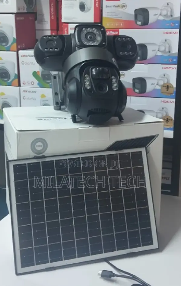 V380 Tripple Lens 4g Simcard PTZ Camera003332