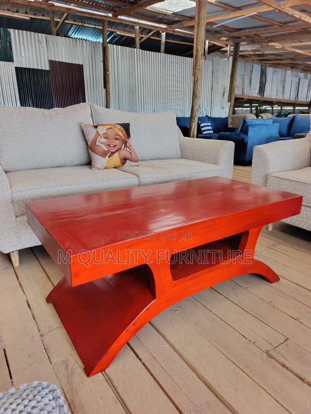 Red Strong Mahogany Coffee Table