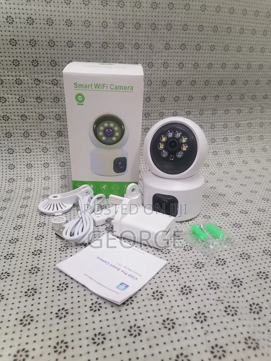 Dual Imported Lens PTZ V380 Smart 4g Camera 360 Degree