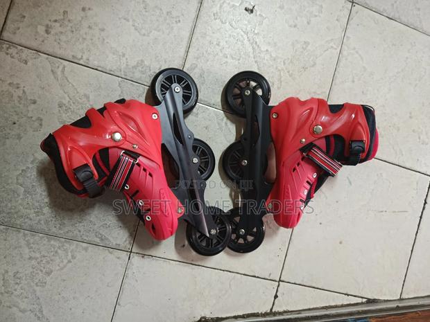 Rubber Wheels 3 Roller Wheels - main view