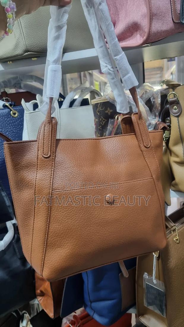 Simple Brown Shoulder Bag /Tote - main view