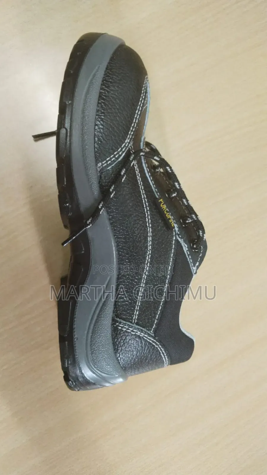 Black Industrial Safety Shoes