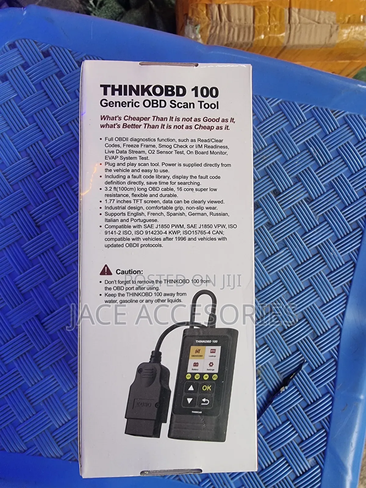 New  Obd Ii Thinkcar Thinkobd 100