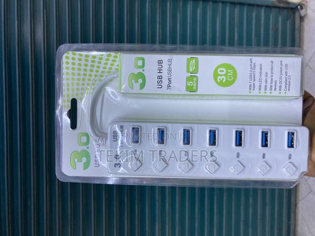 7-Port Usb 3.0 Hub – Fast Easy Device Expansion - main view